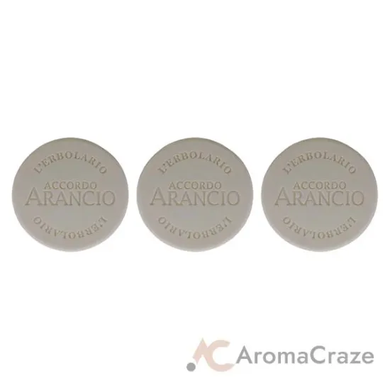 Picture of Perfumed Soap - Accordo Arancio - Pack of 3 by LErbolario for Unisex - 3.5 oz Soap