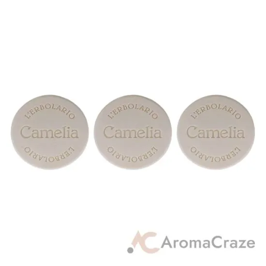 Picture of Perfumed Soap - Camelia - Pack of 3 by LErbolario for Unisex - 3.5 oz Soap