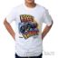 Picture of NASCAR Kids Fine Jersey Crew Tee Kevin Harvick 10 White by DelSol for Kids 1 Pc T Shirt (YXS)