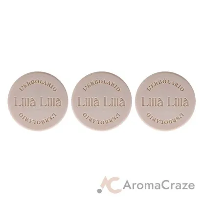 Picture of Perfumed Soap - Lilac Lila - Pack of 3 by LErbolario for Unisex - 3.5 oz Soap