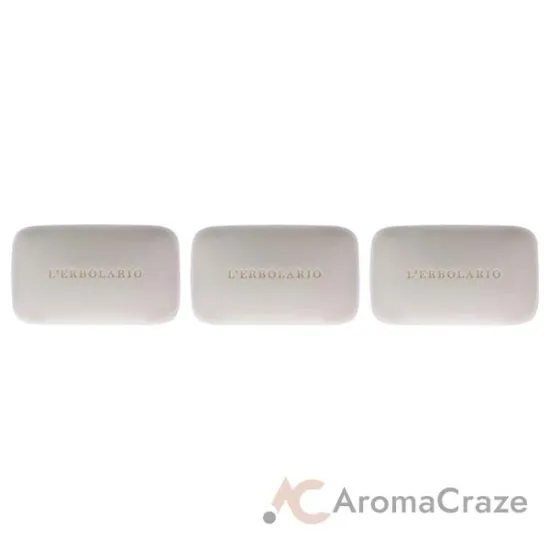 Picture of Perfumed Soap - Rose - Pack of 3 by LErbolario for Unisex - 3.5 oz Soap