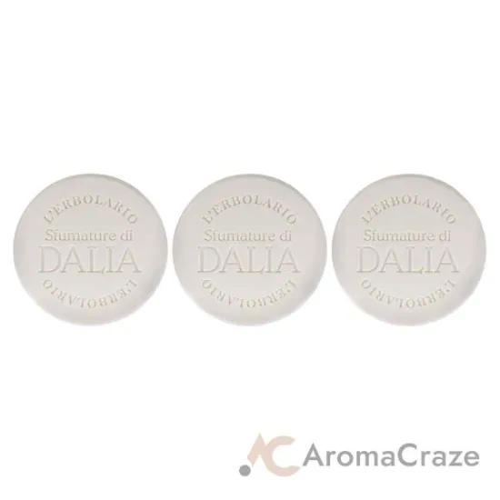 Picture of Perfumed Soap - Shades of Dahlia - Pack of 3 by LErbolario for Unisex - 3.5 oz Soap