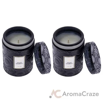 Picture of Japonica Collection Small - Moso Bamboo - Pack of 2 by Voluspa for Unisex - 5.5 oz Candle