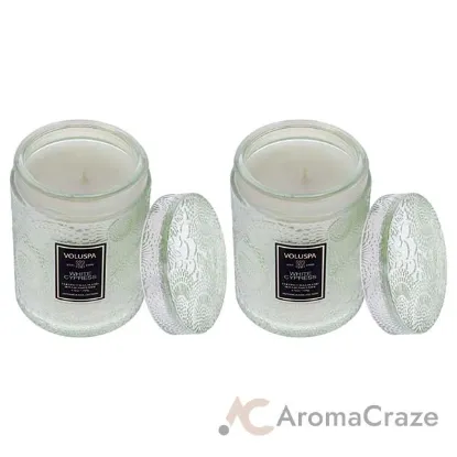 Picture of Japonica Collection Small - White Cypress - Pack of 2 by Voluspa for Unisex - 5.5 oz Candle