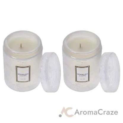 Picture of Japonica Collection Small - Sparkling Cuvee - Pack of 2 by Voluspa for Unisex - 5.5 oz Candle