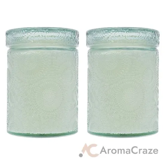 Picture of Japonica Collection Small - French Cade Lavender Kit by Voluspa for Unisex - 2 x 5.5 oz Candle