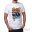 Picture of NASCAR Mens Classic Crew Tee Jimmie Johnson 3 White by DelSol for Men 1 Pc T Shirt (S)