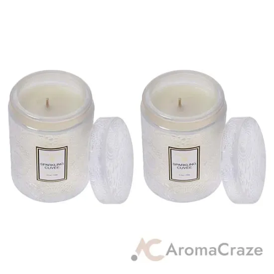 Picture of Japonica Collection Small - Sparkling Cuvee by Voluspa for Unisex - 2 x 5.5 oz Candle