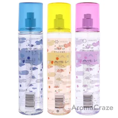 Picture of Addison Rae Kit by Addison Rae for Women - 3 Pc Kit 8oz Fragrance Mist - Chill AF, 8oz Fragrance Mist - Happy AF, 8oz Fragrance Mist - Hyped AF