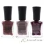 Picture of Wear Resistant Nail Lacquer Kit by Defy and Inspire for Women - 3 Pc Kit 0.5oz Nail Polish - 142 Behind Closed Doors, 0.5oz Nail Polish - 143 Chopping Block, 0.5oz Nail Polish - 230 Bridezilla