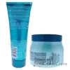 Picture of Resistance Bain Therapiste Shampoo and Resistance Masque Force Architecte Recontructing Masque Kit by Kerastase for Unisex - 8.5oz Shampoo, 16.9oz Masque