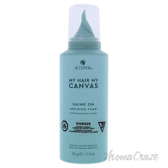Picture of My Hair My Canvas Shine On Defining Foam by Alterna for Unisex 5 oz Foam