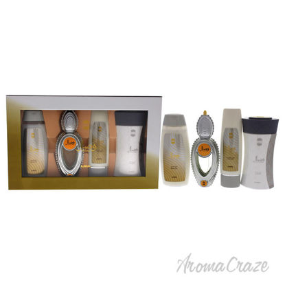 Picture of Wisal by Ajmal for Women 4 Pc Gift Set 