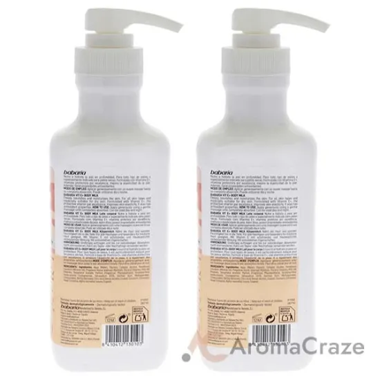 Picture of Vitamin E Plus Body Milk by Babaria for Unisex - 16.9 oz Body Milk - Pack of 2