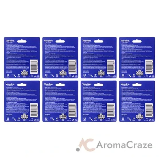 Picture of Lip Therapy Petroleum Jelly - Aloe Vera by Vaseline for Women - 0.16 oz Lip Balm - Pack of 8