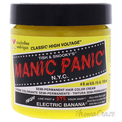 Picture of Classic High Voltage Hair Color Electric Banana by Manic Panic for Unisex 4 oz Hair Color