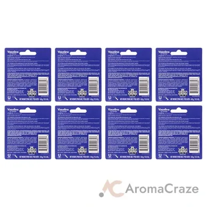 Picture of Lip Therapy Original Petroleum Jelly by Vaseline for Women - 0.16 oz Lip Balm - Pack of 8