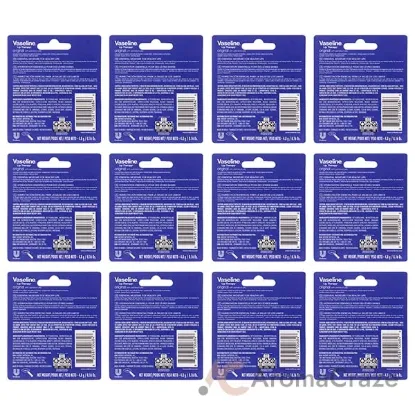 Picture of Lip Therapy Original Petroleum Jelly by Vaseline for Women - 0.16 oz Lip Balm - Pack of 12