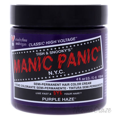 Picture of Classic High Voltage Hair Color Purple Haze by Manic Panic for Unisex 4 oz Hair Color