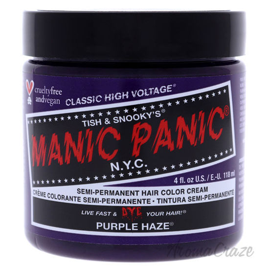 Picture of Classic High Voltage Hair Color Purple Haze by Manic Panic for Unisex 4 oz Hair Color