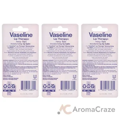 Picture of Lip Therapy - Rosy Lips by Vaseline for Women - 2 x 0.35 oz Lip Balm - Pack of 6