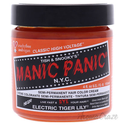 Picture of Classic High Voltage Hair Color Electric Tiger Lily by Manic Panic for Unisex 4 oz Hair Color