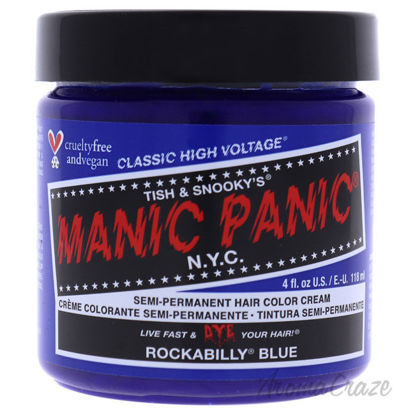 Picture of Classic High Voltage Hair Color Rockabilly Blue by Manic Panic for Unisex 4 oz Hair Color