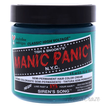 Picture of Classic High Voltage Hair Color Sirens Song by Manic Panic for Unisex 4 oz Hair Color