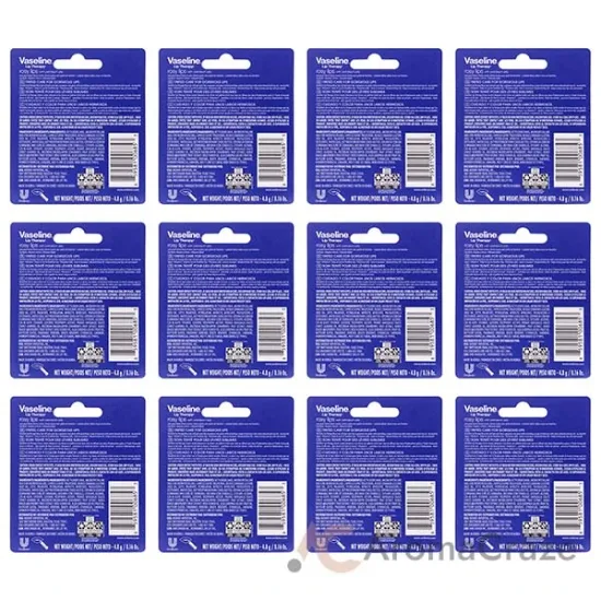 Picture of Lip Therapy Petroleum Jelly - Rosy by Vaseline for Women - 0.16 oz Lip Balm - Pack of 12