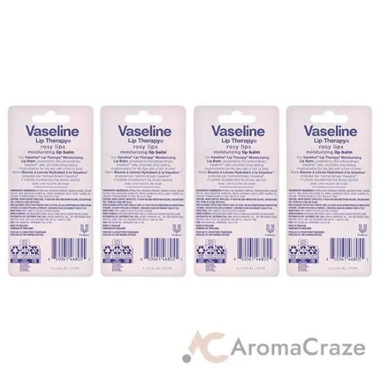 Picture of Lip Therapy - Rosy Lips by Vaseline for Women - 2 x 0.35 oz Lip Balm - Pack of 8