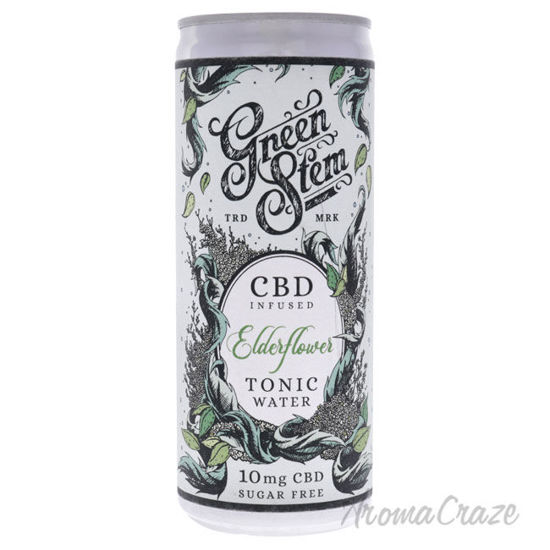 Picture of CBD Tonic Water 10mg Elderflower by Green Stem for Unisex 8.4 oz Tonic