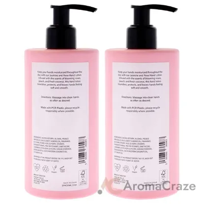 Picture of Beauty Space Hand Lotion - Jasmine and Rose by BeautySpace for Unisex - 11.8 oz Hand Lotion - Pack of 2
