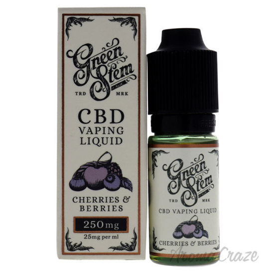 Picture of CBD Vaping Liquid 250mg Cherries and Berries by Green Stem for Unisex 0.03 oz Vaping Liquid