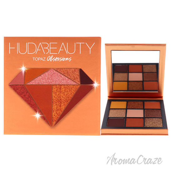 Picture of Obsessions Eyeshadow Palette Topaz by Huda Beauty for Women 0.04 oz Eye Shadow