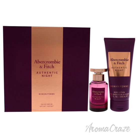 Picture of Authentic Night by Abercrombie and Fitch for Women 2 Pc Gift Set