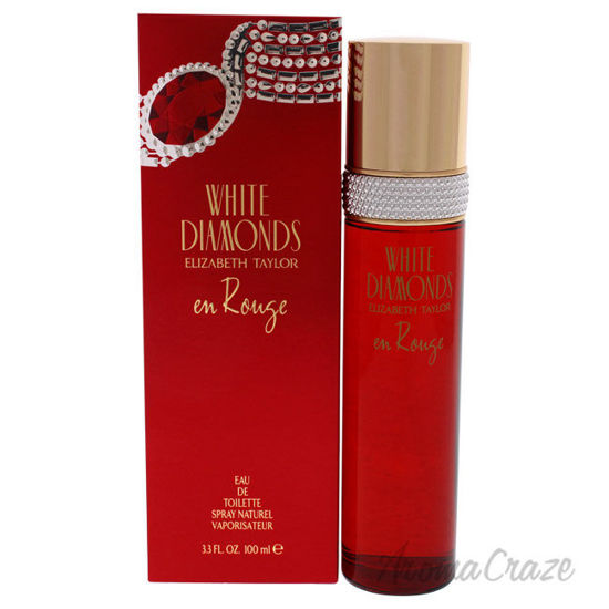 Picture of White Diamonds En Rouge by Elizabeth Taylor for Women 3.3 oz EDT Spray