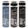 Picture of Sapil Kit by Sapil for Men - 3 Pc Kit 6.76oz Deodorant Spray - Solid Black, 6.76oz Deodorant Spray - Intense, 6.76oz Deodorant Spray - Nice Feelings Black