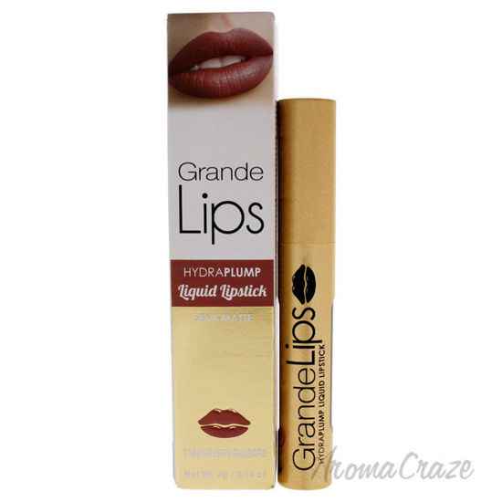 Picture of GrandeLIPS Plumping Liquid Lipstick Semi Matte Strawberry Rhubarb by Grande Cosmetics for Women 0.14 oz Lipstick