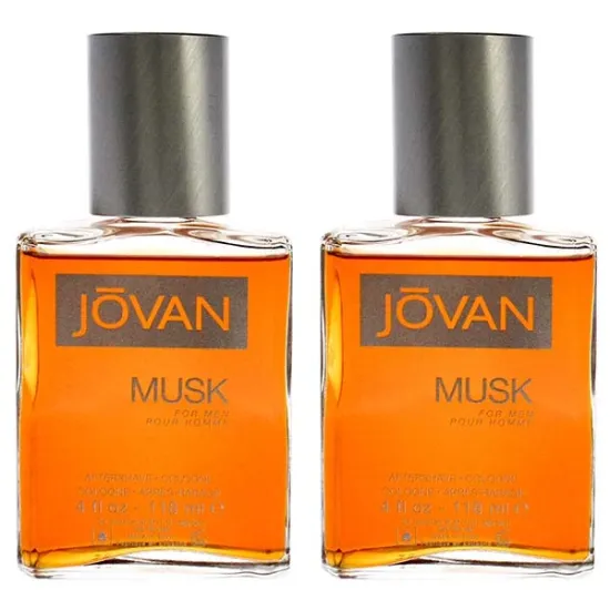 Picture of Jovan Musk by Jovan for Men - 4 oz After Shave Cologne - Pack of 2