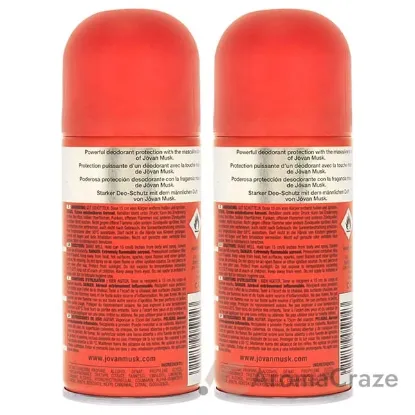 Picture of Jovan Musk by Jovan for Men - 5 oz Deodorant Spray - Pack of 2