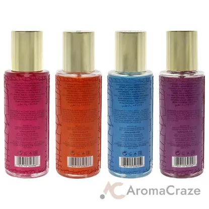 Picture of Guess Sexy Skin Kit by Guess for Women - 4 Pc Kit 8.4oz Fragrance Mist - Solar Warmth, 8.4oz Fragrance Mist - Sweet Sugar, 8.4oz Fragrance Mist - Tropical Breeze, 8.4oz Fragrance Mist - Wild Flower