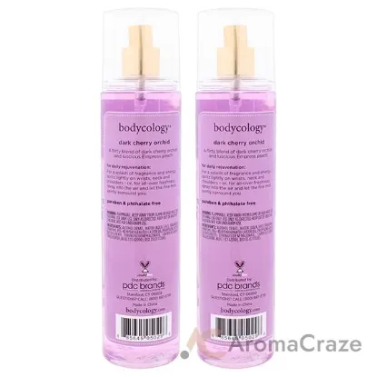 Picture of Dark Cherry Orchid by Bodycology for Women - 8 oz Fragrance Mist - Pack of 2