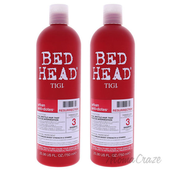 Picture of Bed Head Urban Antidotes Resurrection Shampoo by TIGI for Unisex 25.36 oz Shampoo Pack of 2