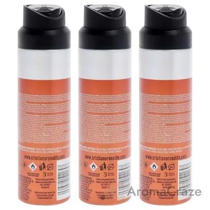 Picture of Fearless by Cristiano Ronaldo for Men - 6.8 oz Body Spray - Pack of 3