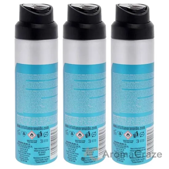 Picture of CR7 Origins by Cristiano Ronaldo for Men - 6.8 oz Body Spray - Pack of 3