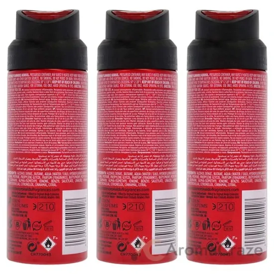 Picture of CR7 by Cristiano Ronaldo for Men - 4 oz Body Spray - Pack of 3