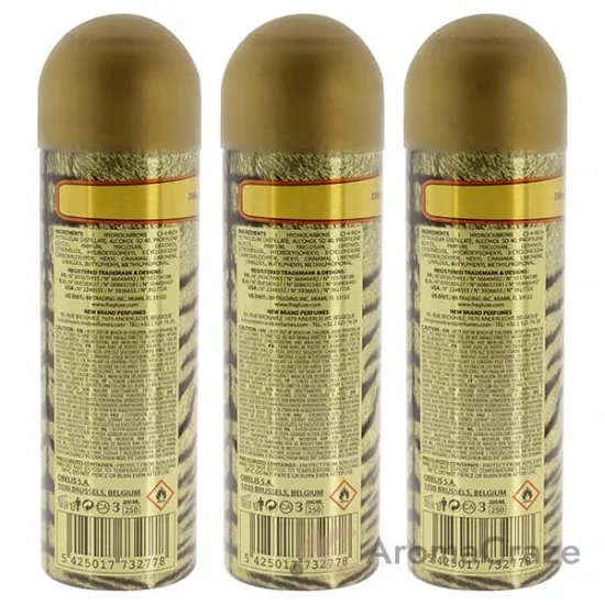 Picture of Cuba Jungle Tiger by Cuba for Women - 6.6 oz Body Spray - Pack of 3