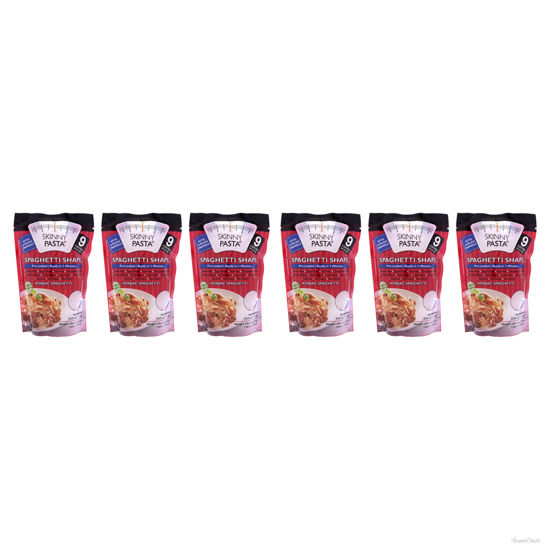 Picture of Organic Spaghetti Noodles by Skinny Pasta 9.5 oz Noodles Pack of 6