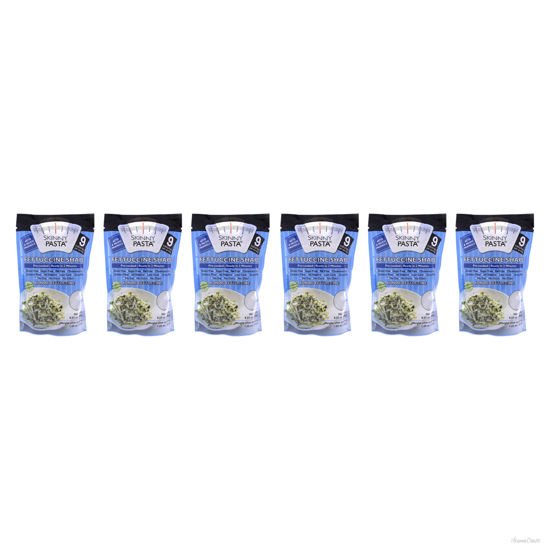 Picture of Organic Fettuccine Noodles by Skinny Pasta 9.5 oz Noodles Pack of 6