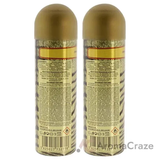 Picture of Cuba Jungle Tiger by Cuba for Women - 6.6 oz Body Spray - Pack of 2